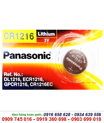Panasonic CR1216 - Pin 3v lithium Panasonic CR1216 chính hãng Made in Indonesia